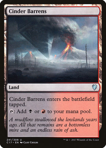 Cinder Barrens [Comandante 2017] 