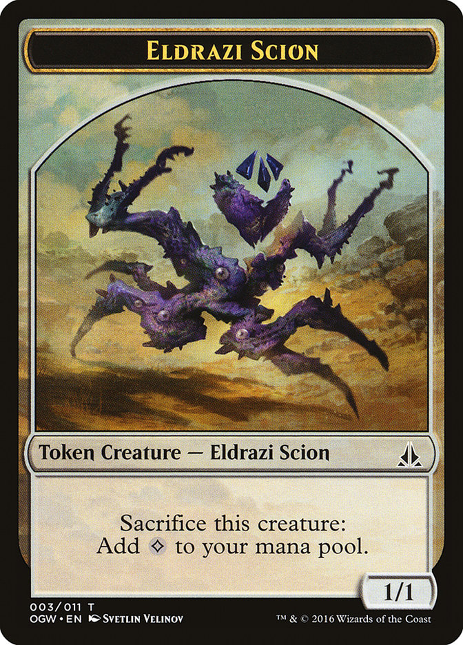 Eldrazi Scion (003/011) [Oath of the Gatewatch Tokens]