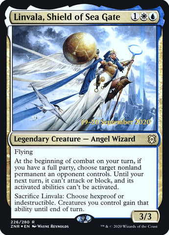 Linvala, Shield of Sea Gate  [Zendikar Rising Prerelease Promos]