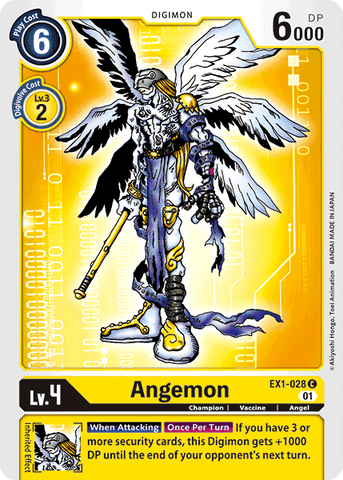 Angemon [EX1-028] [Colección clásica] 