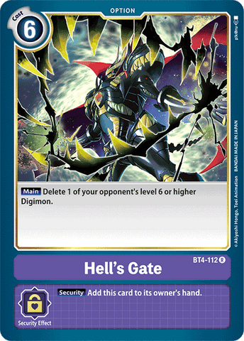 Hell's Gate [BT4-112] [Gran Leyenda] 