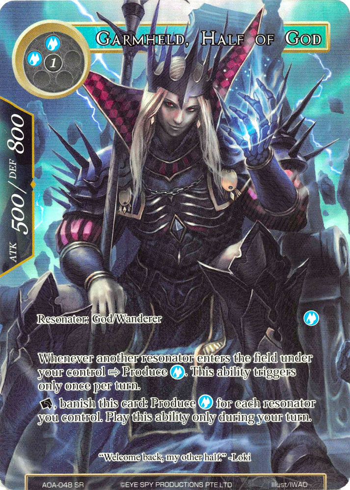 Garmheld, Half of God (Full Art) (AOA-048) [Awakening of the Ancients]