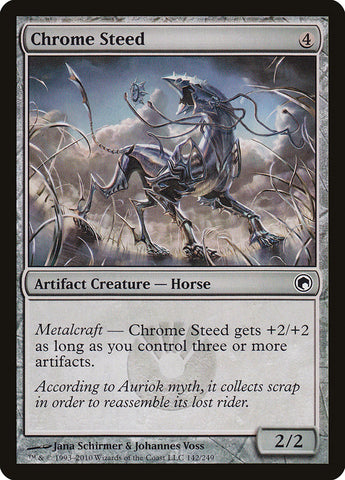 Chrome Steed [Cicatrices de Mirrodin] 