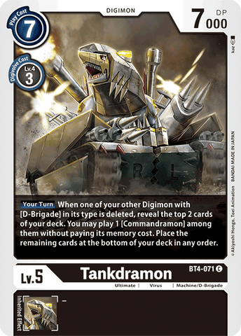 Tankdramon [BT4-071] [Gran Leyenda] 
