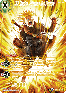 SS Trunks, Altering the Future (Special Rare) [BT13-093]