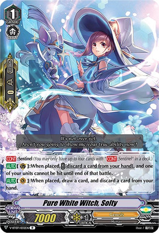 Pure White Witch, Solty (V-BT07/032EN) [Infinideity Cradle]