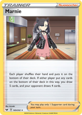 Marnie (169/202) (Thème Deck Exclusif) [Épée et Bouclier : Ensemble de base] 