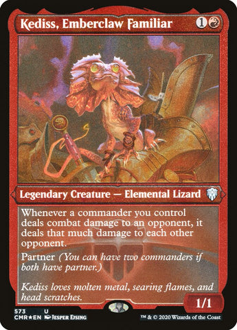 Kediss, Emberclaw Familiar [Commander Legends Etched]