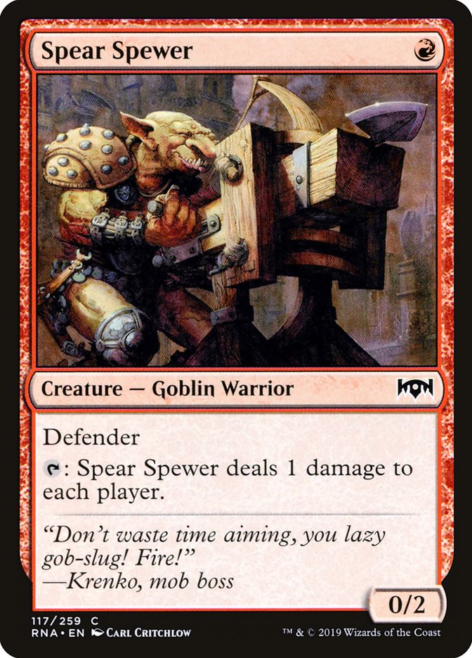 Spear Spewer [Allégeance de Ravnica] 