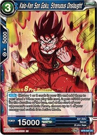 Kaio-Ken Son Goku, Strenuous Onslaught (Malicious Machinations) [BT8-025_PR]
