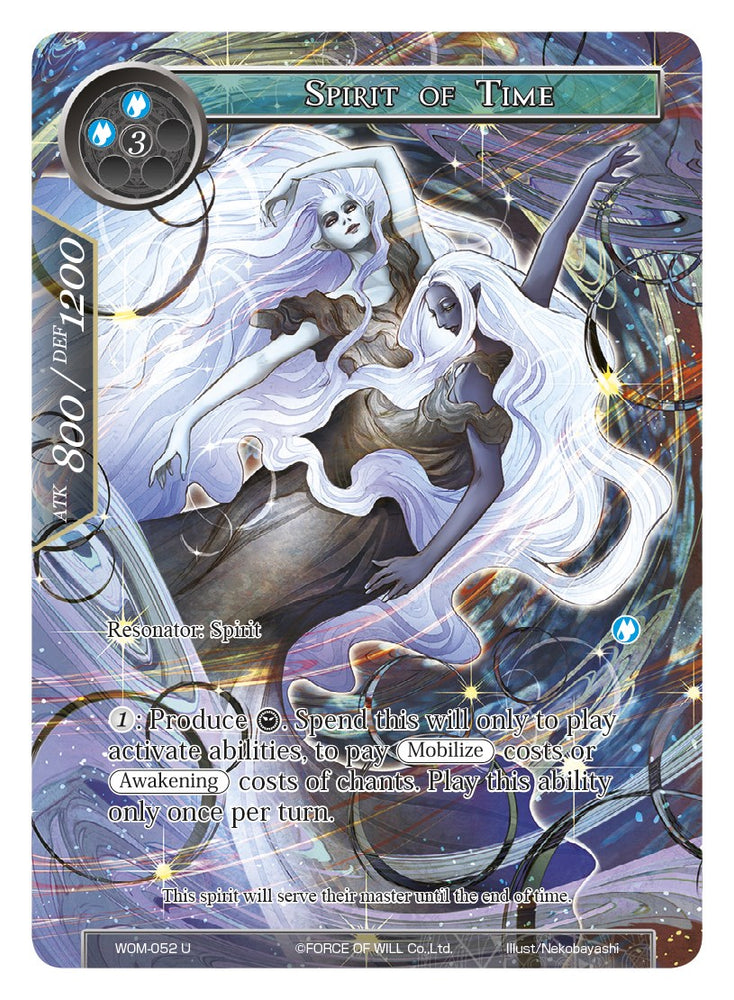 Spirit of Time (Full Art) (WOM-052) [Winds of the Ominous Moon]