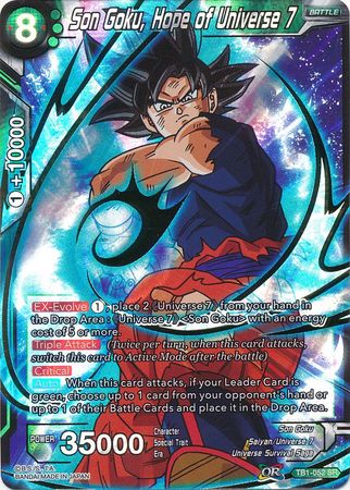 Son Goku, Hope of Universe 7 [TB1-052]