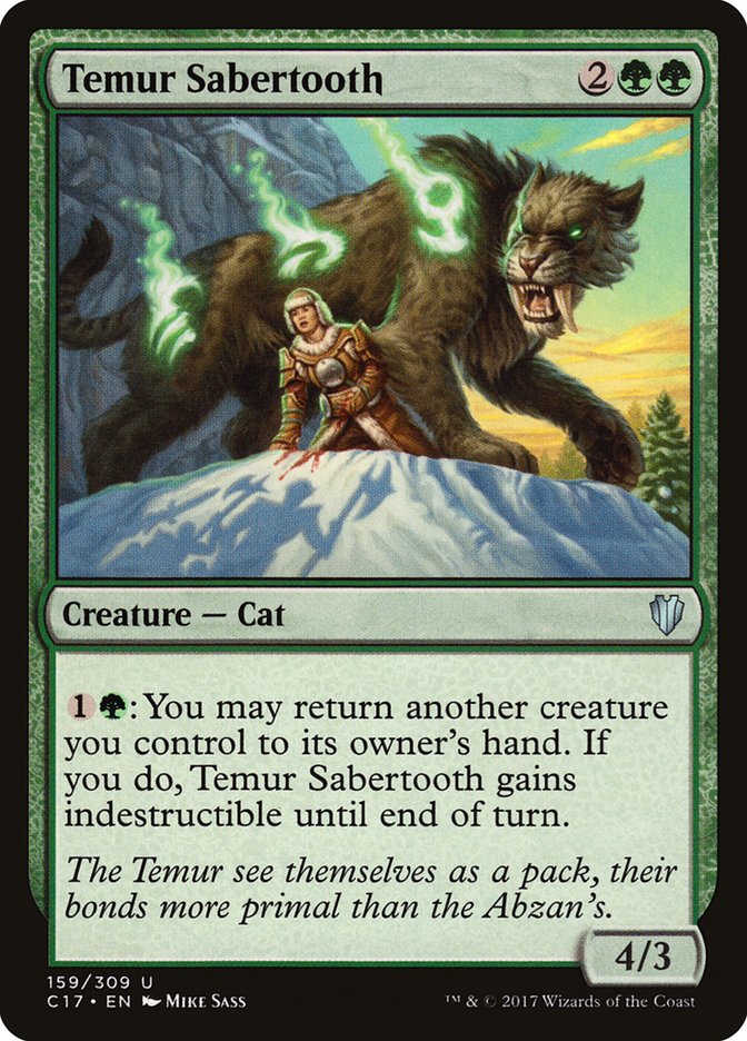 Temur Sabertooth [Commandant 2017] 