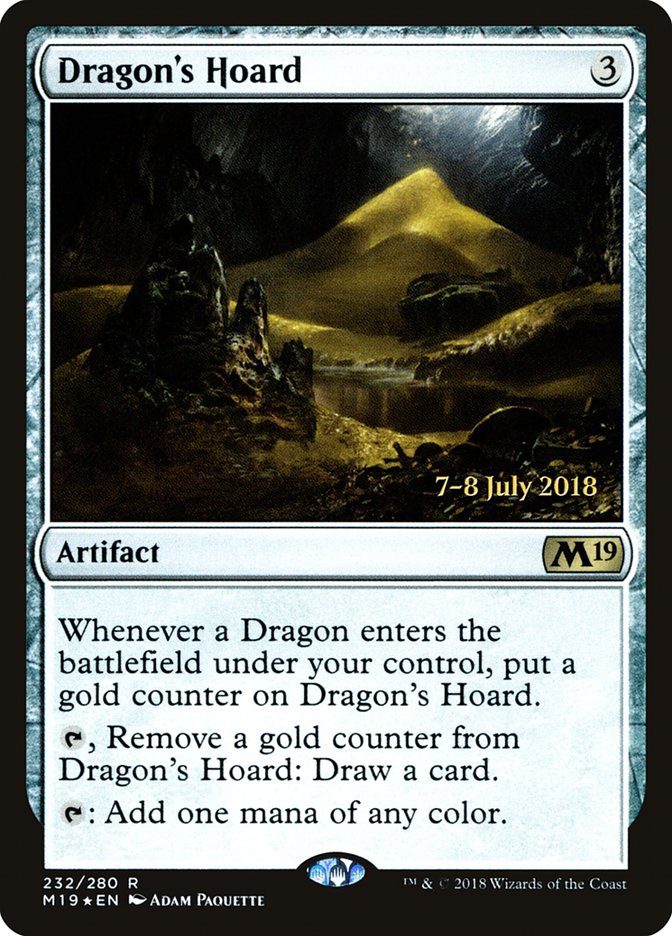 Dragon's Hoard  (Prerelease) [Core Set 2019 Prerelease Promos]