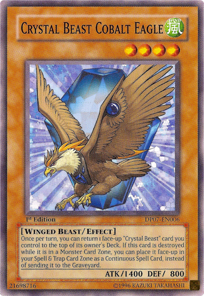 Crystal Beast Aigle Cobalt [DP07-EN006] Commun 