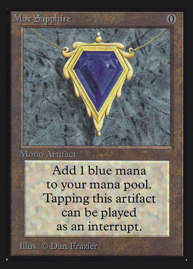 Mox Sapphire (IE) [Intl. Edition collector] 