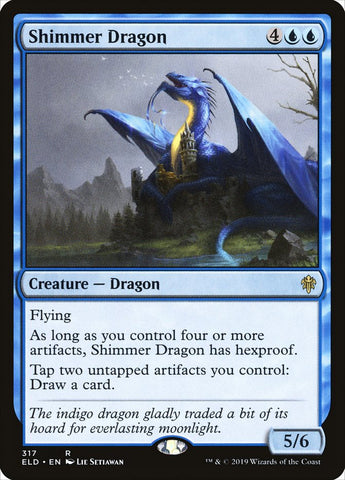 Dragón Brillo [Trono de Eldraine] 