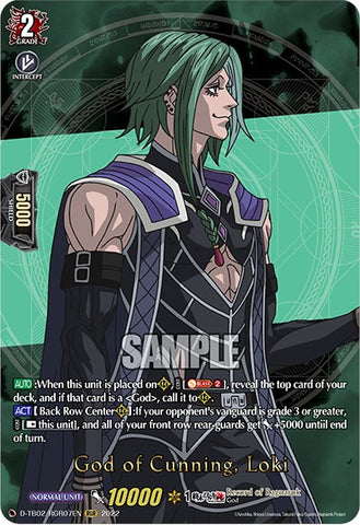 God of Cunning, Loki (D-TB02/RGR07EN) [Record of Ragnarok]