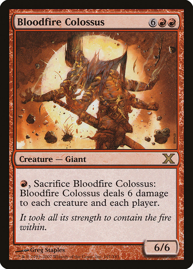 Bloodfire Colossus [décima edición] 