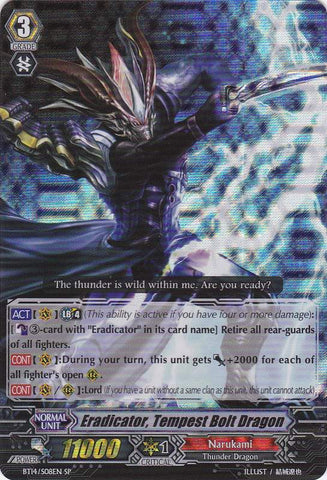 Eradicator, Tempest Bolt Dragon (BT14/S08EN) [Brilliant Strike]