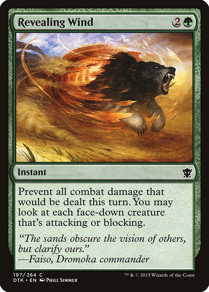 Viento revelador [Dragones de Tarkir] 