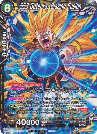 SS3 Gotenks, Blazing Fusion [BT10-153]