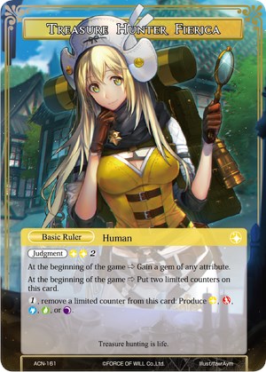 Treasure Hunter Fierica (ACN-161) [Ancient Nights]