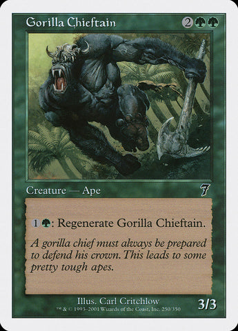 Gorilla Chieftain [Septième édition] 