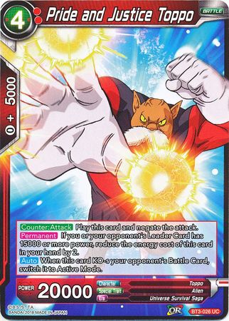 Pride and Justice Toppo [BT3-026]