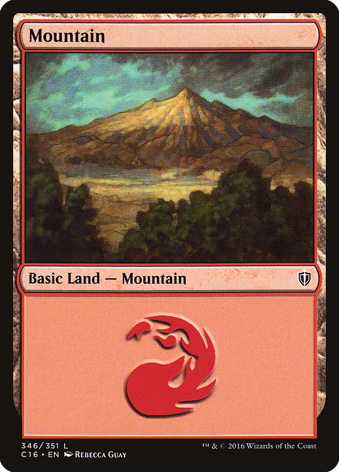 Mountain (#346) [Commander 2016]