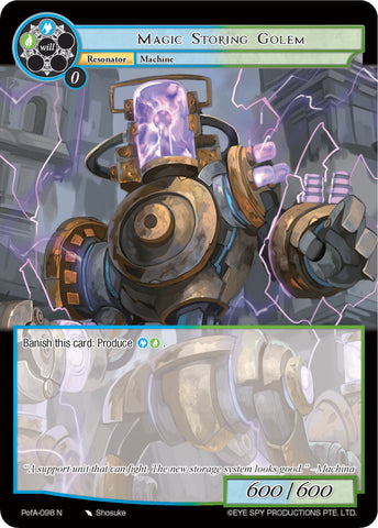 Magic Storing Golem (PofA-098) [Alice Origin IV: Prologue of Attoractia]