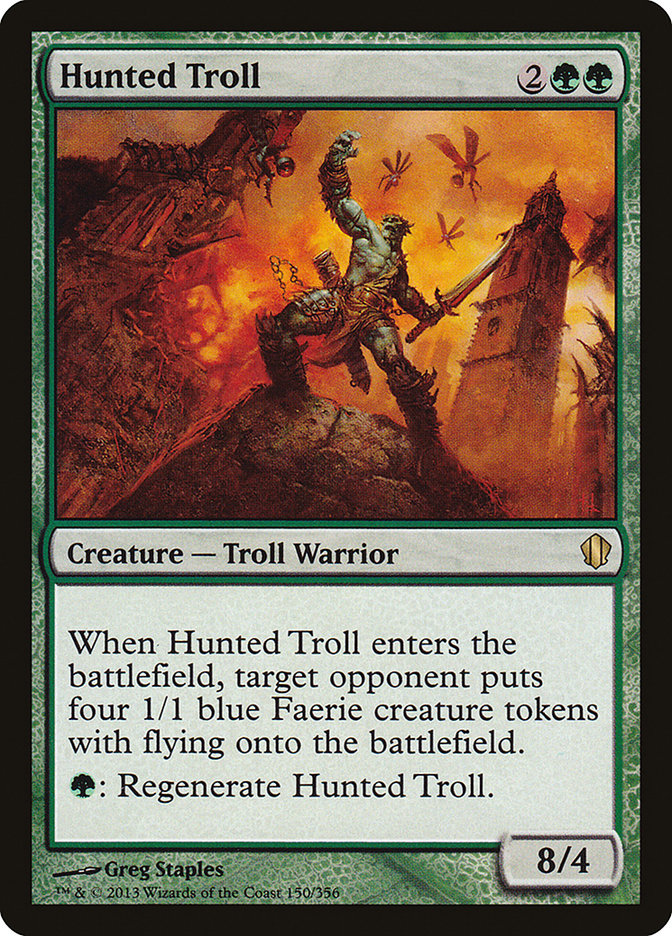 Troll chassé [Commander 2013] 