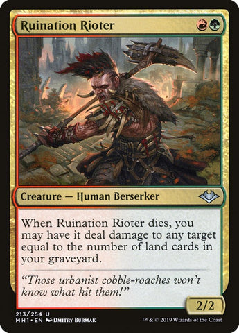 Ruination Rioter [Horizons modernes] 