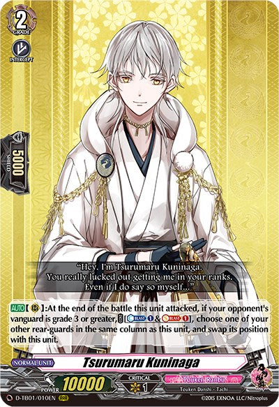 Tsurumaru Kuninaga (D-TB01/010EN) [Touken Ranbu: ONLINE 2021]