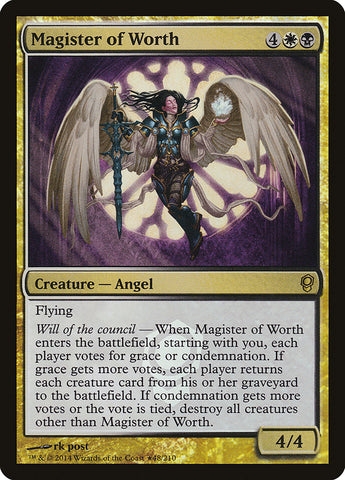 Magister of Worth (Lancement) [Conspiracy Promos] 