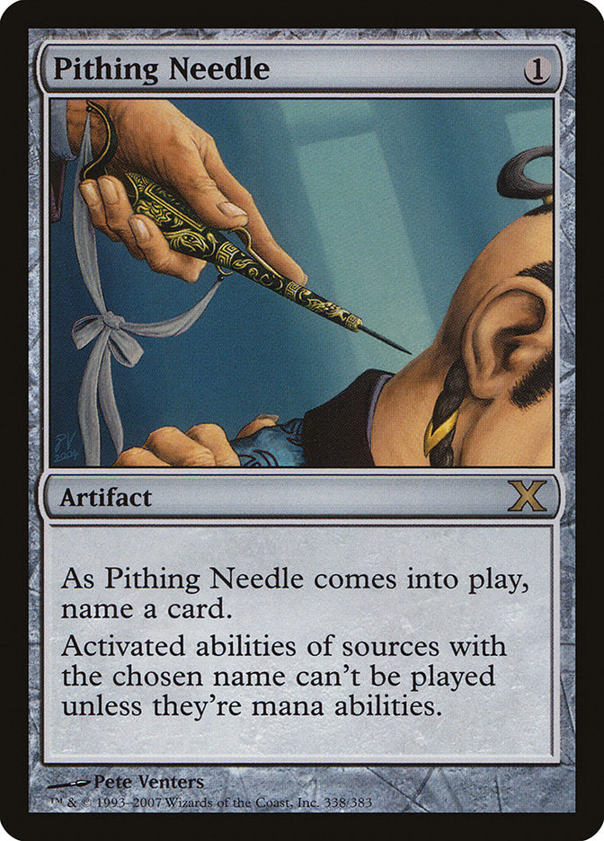 Pithing Needle [Dixième édition] 