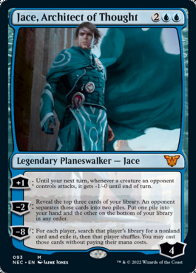 Jace, architecte de la pensée [Kamigawa : Neon Dynasty Commander] 