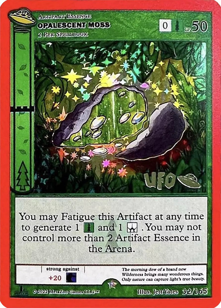 Musgo opalescente [Cryptid Nation: UFO First Edition Spoiler Pack]