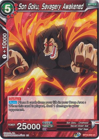 Son Goku, Savagery Awakened [BT10-006]