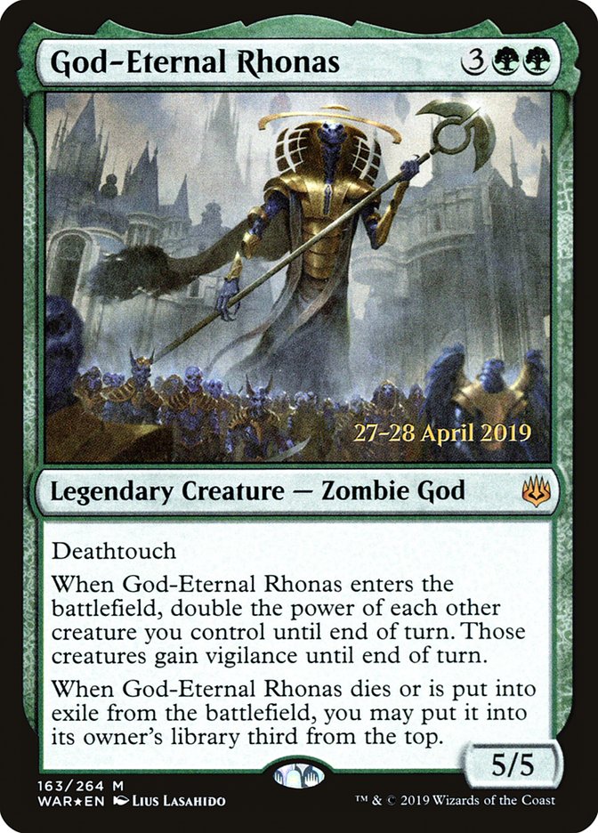 God-Eternal Rhonas  [War of the Spark Prerelease Promos]