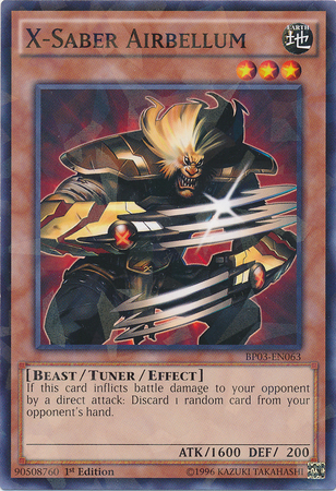 X-Saber Airbellum (Shatterfoil) [BP03-EN063] Common