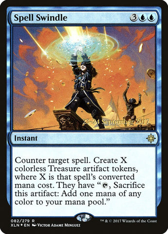 Spell Swindle  (Prerelease) [Ixalan Prerelease Promos]