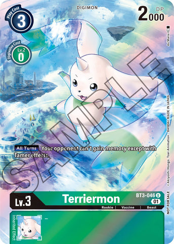 Terriermon [BT3-046] (Tamer's Card Set 1) [Release Special Booster Promos]