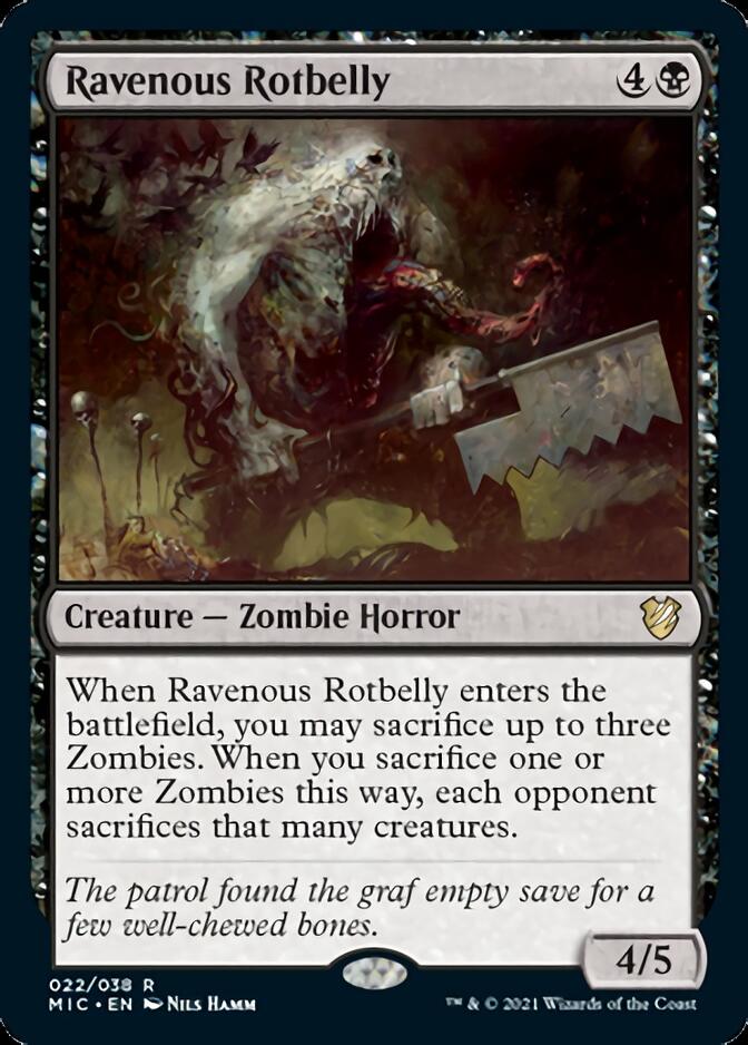 Rotbelly voraz [Innistrad: Midnight Hunt Commander] 