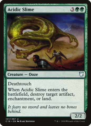 Slime acide [Commandant 2018] 