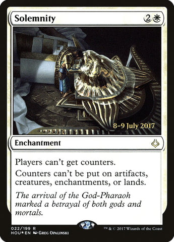 Solemnity  (Prerelease) [Hour of Devastation Prerelease Promos]