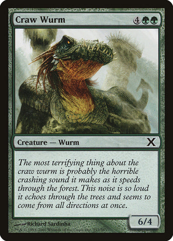 Craw Wurm [Dixième édition] 