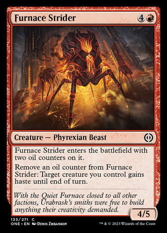 Furnace Strider [Phyrexia: All Will Be One]