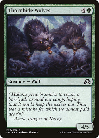 Thornhide Wolves [Ombres sur Innistrad] 