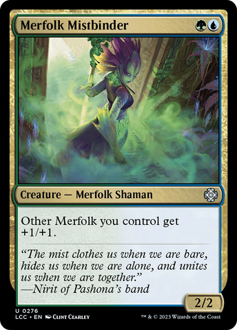 Merfolk Mistbinder [The Lost Caverns of Ixalan Commander]